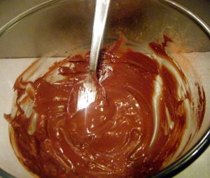 Edited - melted chocolate
