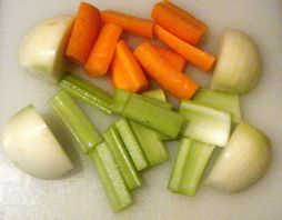Edited - chopped veg