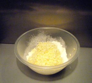Ed - grated butter